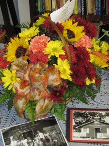 Flowers from Betty Waas  